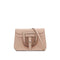 HERMES HALZAN MINI ROSE EGLANTINE VEAU SWIFT HAND SHOULDER BAG X PALLADIUM HARDWARE 90308204