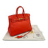 HERMES BIRKIN 25 CAPUCINE VEAU SWIFT HAND BAG X GOLD HARDWARE 90308208 - PURPOSE