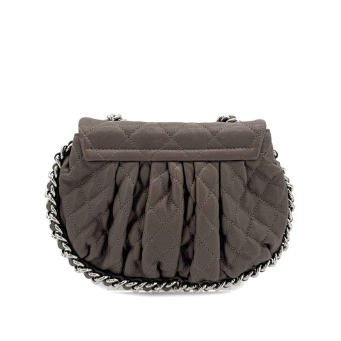 CHANEL MATELASSE CHAIN AROUND SHOULDER BAG BROWN LEATHER 90308209 - PURPOSE