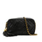 CHANEL VINTAGE COCOMARK MATELASSE CHAIN SHOULDER BAG BLACK FRINGE LAMB SKIN 90308213 - PURPOSE