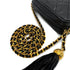 CHANEL VINTAGE COCOMARK MATELASSE CHAIN SHOULDER BAG BLACK FRINGE LAMB SKIN 90308213 - PURPOSE