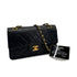 CHANEL VINTAGE CLASSIC FLAP SMALL CHAIN SHOULDER BAG BLACK LAMB SKIN 90308216 - PURPOSE