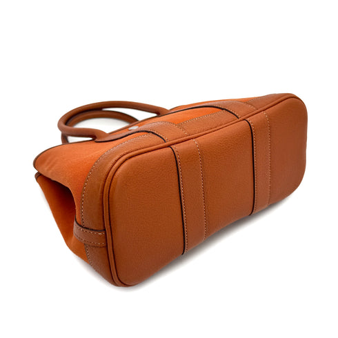 HERMES GARDEN PARTY TTPM POTIRON TOILE OFFICIER BUFFLE SKIPPER HAND BAG □I 90308251 - PURPOSE