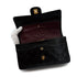 CHANEL VINTAGE CLASSIC FLAP MEDIUM CHAIN SHOULDER BAG BLACK LAMB SKIN 90308252 - PURPOSE