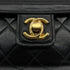 CHANEL VINTAGE MINI CHAIN HAND BAG BLACK LAMB SKIN 90308254 - PURPOSE