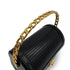 CHANEL VINTAGE MINI CHAIN HAND BAG BLACK LAMB SKIN 90308254 - PURPOSE