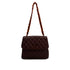 CHANEL VINTAGE MATELASSE PLASTIC CHAIN SHOULDER BAG BROWN LAMB SKIN 90308255 - PURPOSE