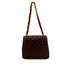 CHANEL VINTAGE MATELASSE PLASTIC CHAIN SHOULDER BAG BROWN LAMB SKIN 90308255 - PURPOSE