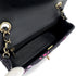 CHANEL MINI MATELASSE 20 CHAIN SHOULDER BAG NAVY CANVAS 90308261