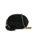 CHANEL VINTAGE COCOMARK CHAIN SHOULDER BAG FRINGE BLACK LAMB SKIN 90308269 - PURPOSE