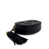 CHANEL VINTAGE COCOMARK CHAIN SHOULDER BAG FRINGE BLACK LAMB SKIN 90308269 - PURPOSE