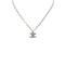 CHANEL NECKLACE RHINESTONE COCOMARK SILVER ACCESSORY C12V 90308291 - PURPOSE