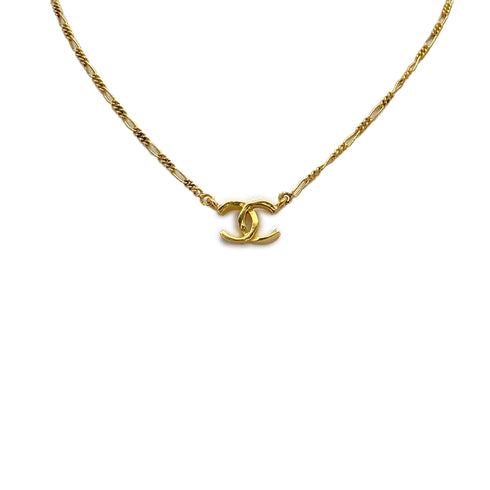 CHANEL VINTAGE NECKLACE COCOMARK GOLD ACCESSORY 90308292 - PURPOSE