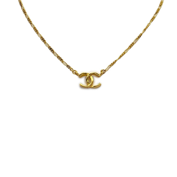 CHANEL VINTAGE NECKLACE COCOMARK GOLD ACCESSORY 90308292 - PURPOSE