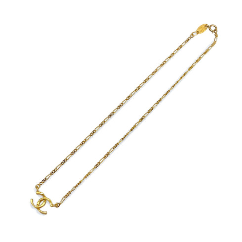 CHANEL VINTAGE NECKLACE COCOMARK GOLD ACCESSORY 90308292 - PURPOSE