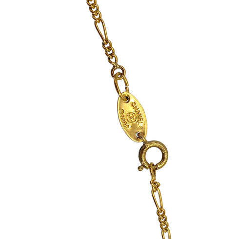 CHANEL VINTAGE NECKLACE COCOMARK GOLD ACCESSORY 90308292 - PURPOSE