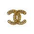 CHANEL VINTAGE COCOMARK CHAIN BROOCH GOLD ACCESSORY 90308293 - PURPOSE