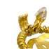 CHANEL VINTAGE EARRINGS CIRCLE COCOMARK GOLD ACCESSORY 04P 90308294 - PURPOSE