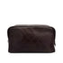 CHANEL VINTAGE BICOLORE CLUTCH BAG POUCH BROWN LEATHER 90308336 - PURPOSE