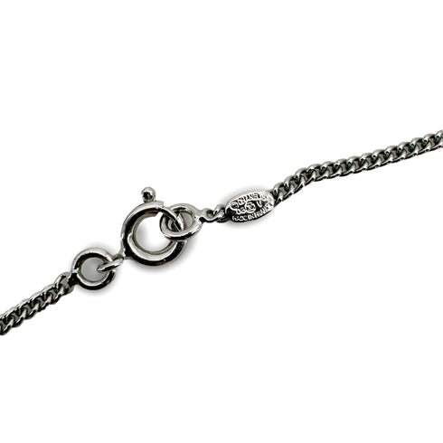 CHANEL NECKLACE COCOMARK RHINESTONE SILVER ACCESSORY 06V 90308337 - PURPOSE