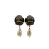 CHANEL VINTAGE EARRINGS COCOMARK SWING FAUX PEARL ACCESSORY 96C 90308340 - PURPOSE