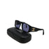 CHANEL VINTAGE SUNGLASSES COCOMARK MATELASSE BLACK EYEWEAR 90308343 - PURPOSE