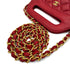 CHANEL VINTAGE MATELASSE CHAIN SHOULDER BAG RED LAMB SKIN 90308348 - PURPOSE