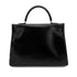 HERMES KELLY 35 RETOURNE BLACK BOXCALF HAND SHOULDER BAG 1998 SQUARE B GOLD HARDWARE 90308351 - PURPOSE