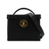 CHANEL VINTAGE VANITY COCOMARK HAND SHOULDER BAG BLACK CAVIAR SKIN 90308353