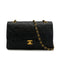 CHANEL VINTAGE CLASSIC FLAP MEDIUM CHAIN SHOULDER BAG BLACK LAMB SKIN 90308356 - PURPOSE