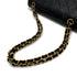 CHANEL VINTAGE CLASSIC FLAP MEDIUM CHAIN SHOULDER BAG BLACK LAMB SKIN 90308356 - PURPOSE