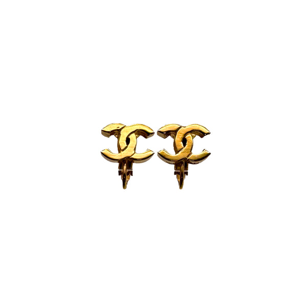 CHANEL VINTAGE EARRINGS COCOMARK GOLD ACCESSORY 90308357 - PURPOSE