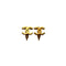 CHANEL VINTAGE EARRINGS COCOMARK GOLD ACCESSORY 90308357 - PURPOSE