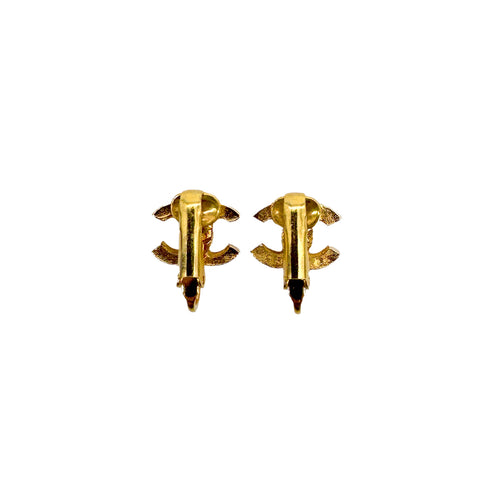 CHANEL VINTAGE EARRINGS COCOMARK GOLD ACCESSORY 90308357 - PURPOSE