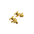 CHANEL VINTAGE EARRINGS COCOMARK GOLD ACCESSORY 90308357 - PURPOSE