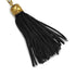 CHANEL VINTAGE COCOMARK MATELASSE CHAIN SHOULDER BAG BLACK FRINGE SUEDE 90308359 - PURPOSE