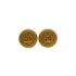 CHANEL VINTAGE EARRINGS ROUND COCOMARK GOLD 95A 90308361 - PURPOSE