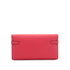 HERMES KELLY WALLET LONG ROSE LIPSTICK CHEVRE 2016 X GOLD HARDWARE 90308369 - PURPOSE