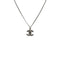 CHANEL NECKLACE COCOMARK RHINESTONE SILVER ACCESSORY 02C 90308371 - PURPOSE