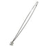 CHANEL NECKLACE COCOMARK RHINESTONE SILVER ACCESSORY 02C 90308371 - PURPOSE