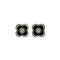 CHANEL EARRINGS COCOMARK CAMELLIA BLACK WHITE ACCESSORY 02P 90308372 - PURPOSE
