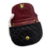 CHANEL VINTAGE MATELASSE ROUND CHAIN SHOULDER BAG BLACK LAMB SKIN 90308374 - PURPOSE