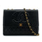 CHANEL VINTAGE BIG COCO MATELASSE CHAIN SHOULDER BAG BLACK LAMB SKIN 90308375 - PURPOSE