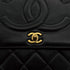 CHANEL VINTAGE BIG COCO MATELASSE CHAIN SHOULDER BAG BLACK LAMB SKIN 90308375 - PURPOSE