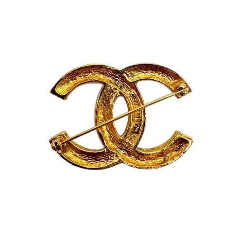 CHANEL VINTAGE COCOMARK BROOCH RHINESTONE ACCESSORY 90308377 - PURPOSE