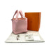 HERMES PICOTIN LOCK PM ROSE SAKURA TAURILLON CLEMENCE HAND BAG B PALLADIUM HARDWARE 90308380