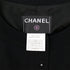CHANEL VINTAGE COCOMARK JACKET BLACK WOOL 44 02A RTW 90308381 - PURPOSE