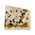 CHANEL VINTAGE COCOMARK CAMELLIA SCARF BEIGE WHITE SILK 90308383