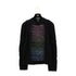CHANEL COCOMARK GLITTER KNIT TOPS BLACK WOOL 40 P57 RTW 90308384 - PURPOSE