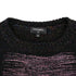 CHANEL COCOMARK GLITTER KNIT TOPS BLACK WOOL 40 P57 RTW 90308384 - PURPOSE